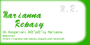 marianna repasy business card